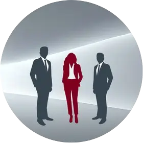 Executive search illustration